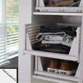 Stackable Basket Organizer - Under Sink Container - clothes arranger